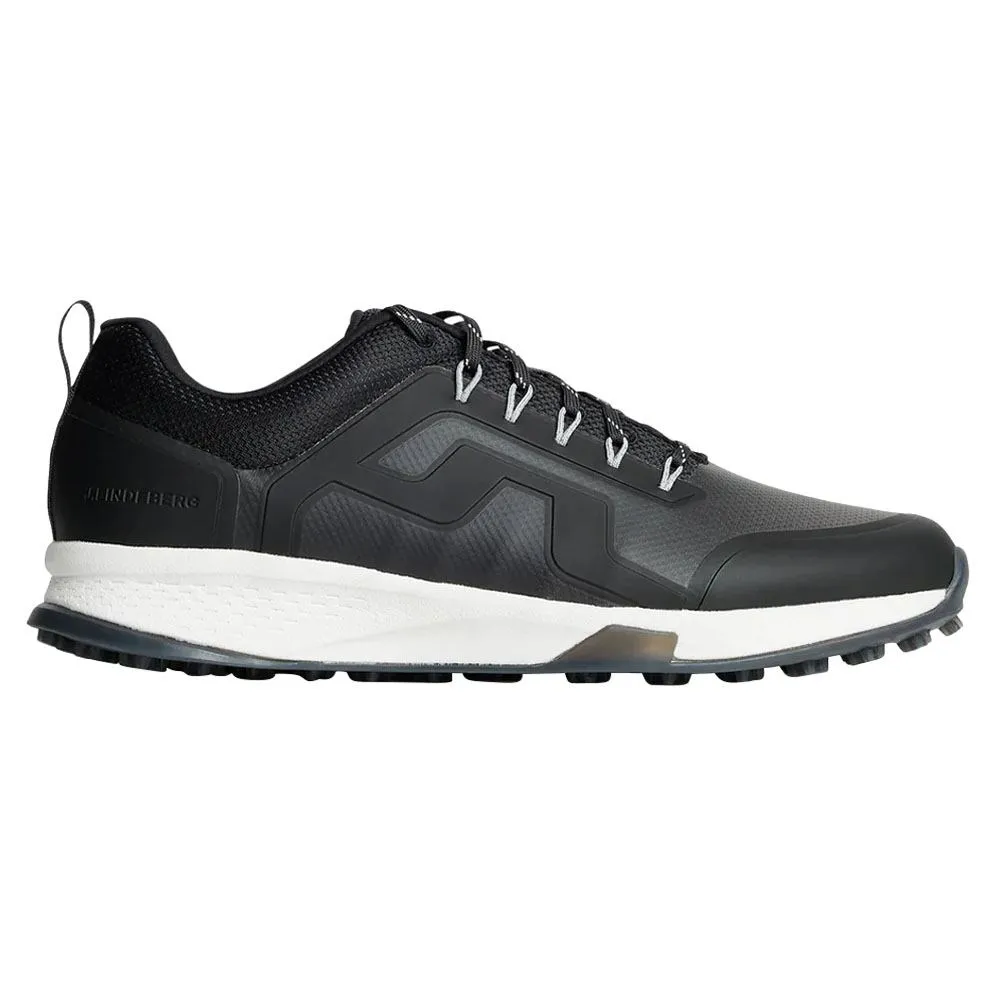 All-Season Sneakers Ground Grip J.Lindeberg Range Finder Spikeless Golf Shoes Black - 24 Men Lightweight Casual Shoes