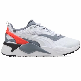 GS-X Efekt Golf Shoes Puma White/Grey Tile/Red Blast Puma athletic shoes for men