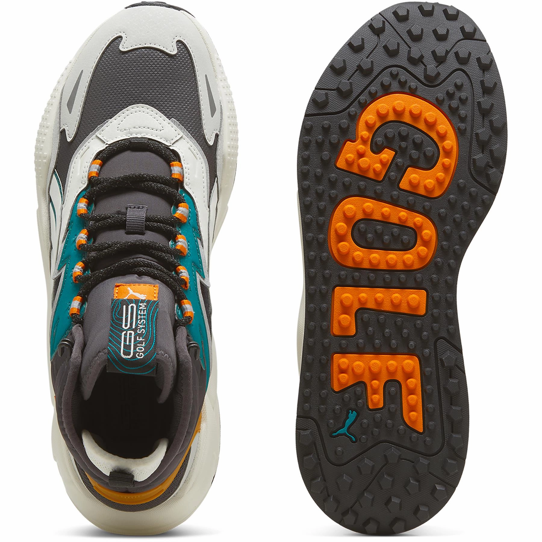 GS-X Efekt Winter Golf Shoes Dark Coal/Glacial Gray Puma Men's Sportswear