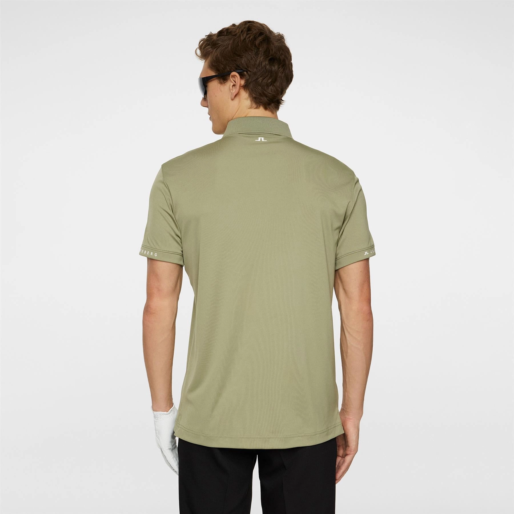 Guy Regular Fit Polo Oil Green J.Lindeberg Golfwear for Men