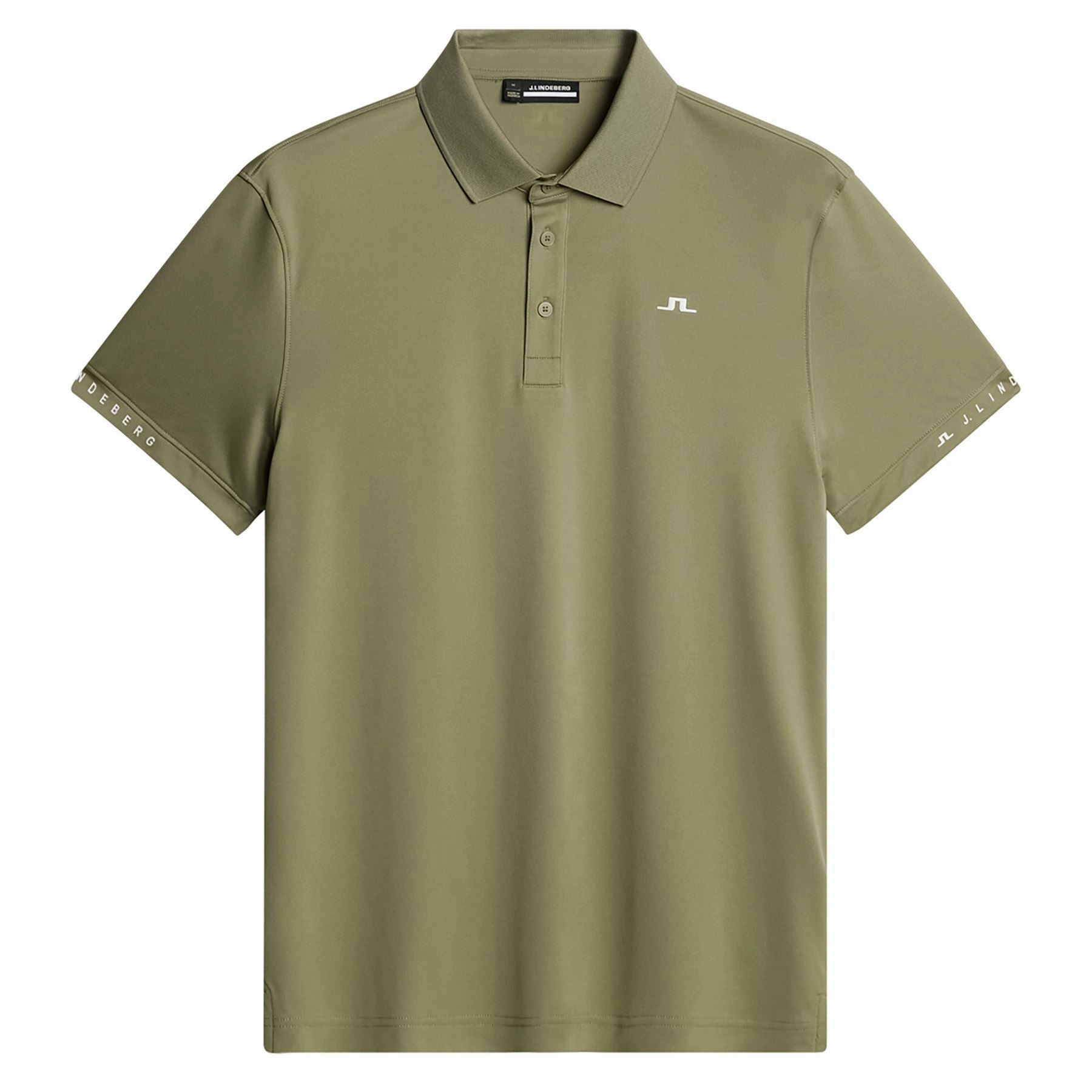 Guy Regular Fit Polo Oil Green J.Lindeberg Golfwear for Men