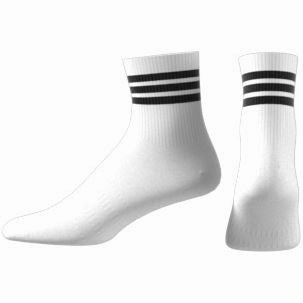 Half Crew 3-Stripes Socks White Adidas Men's Sportswear