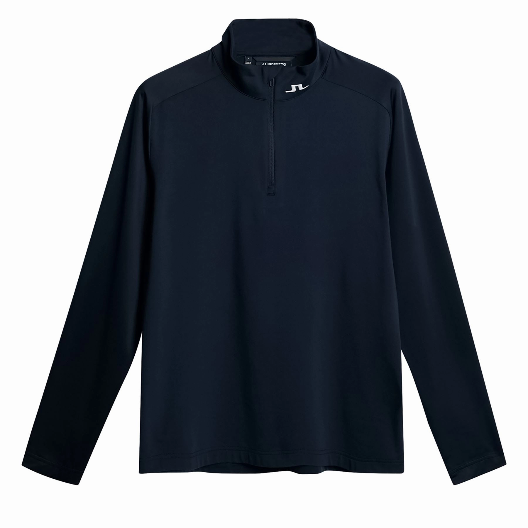 Harry Quarter Zip Mid Layer JL Navy J.Lindeberg Golfwear for Men