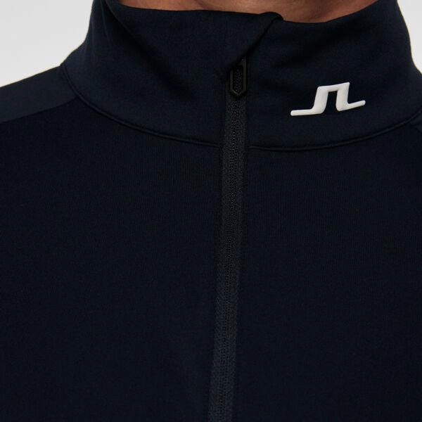 Harry Quarter Zip Mid Layer JL Navy J.Lindeberg Golfwear for Men