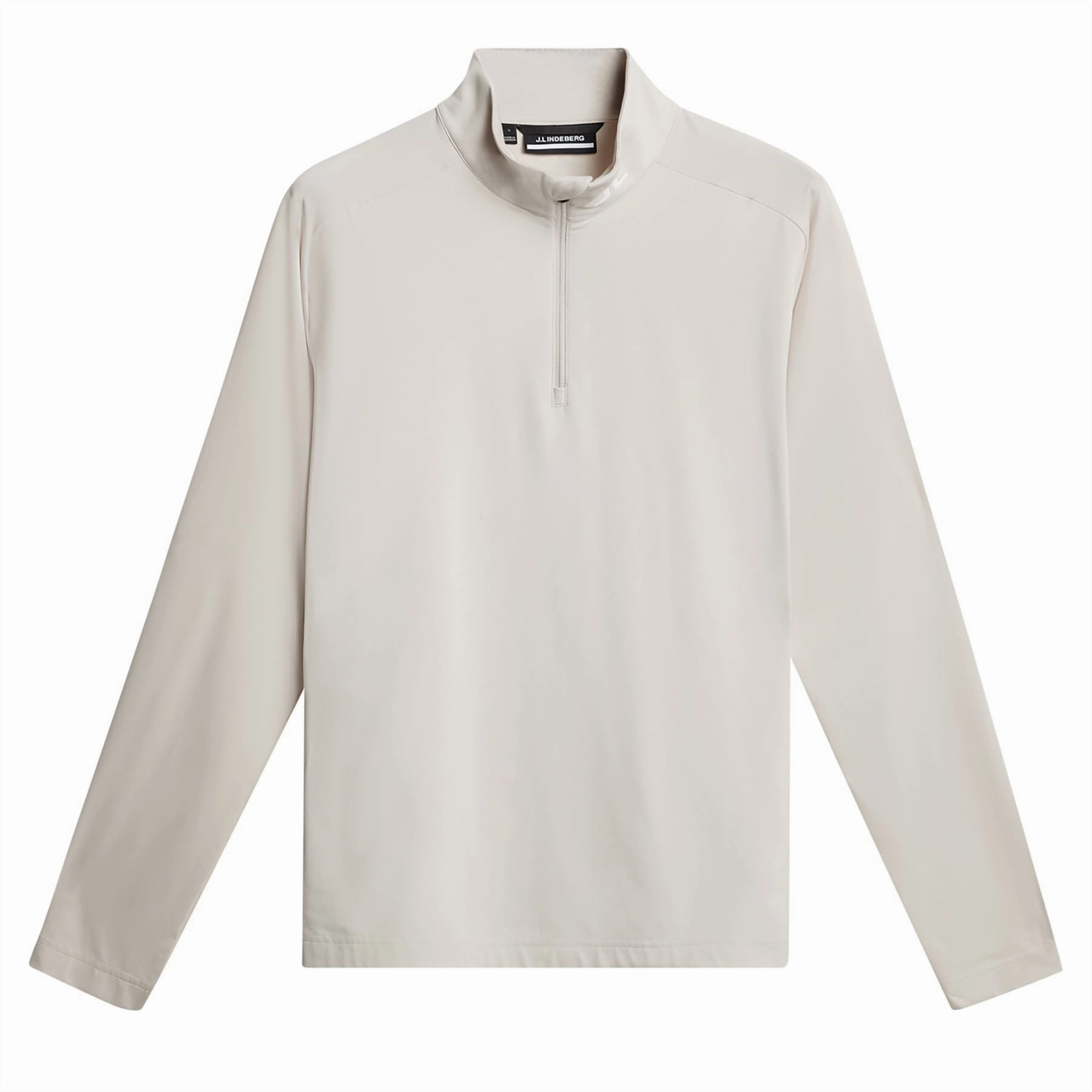 Harry Quarter Zip Mid Layer Moonbeam J.Lindeberg Golfwear for Men