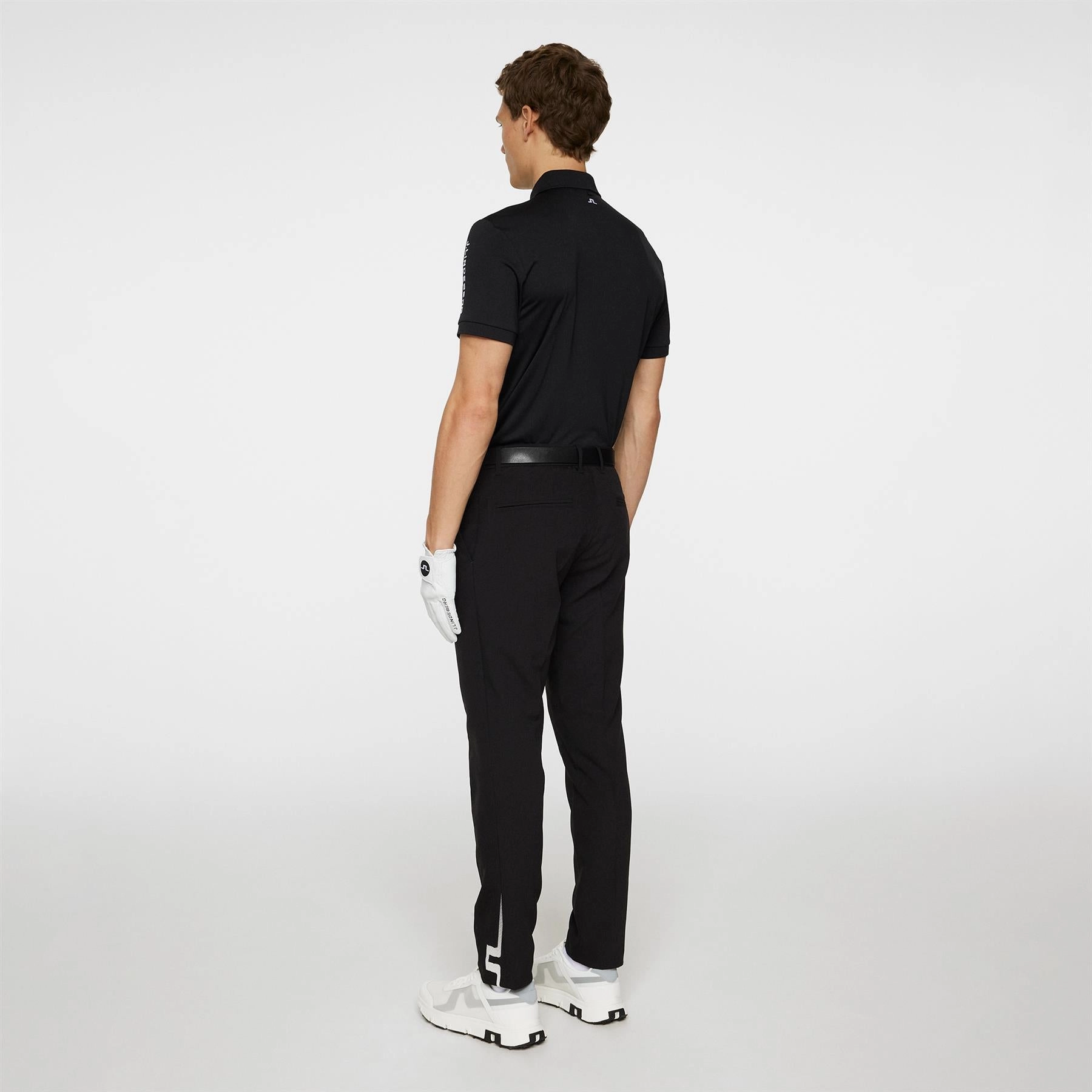 Heath Golf Trousers Black J.Lindeberg Golfwear for Men