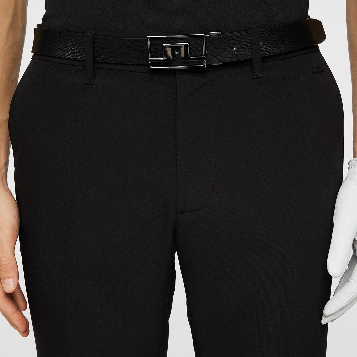 Heath Golf Trousers Black J.Lindeberg Golfwear for Men