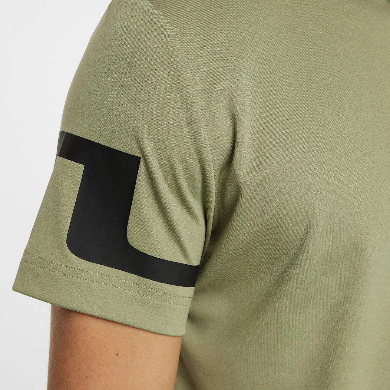 Heath Regular Fit Polo Oil Green J.Lindeberg Golfwear for Men