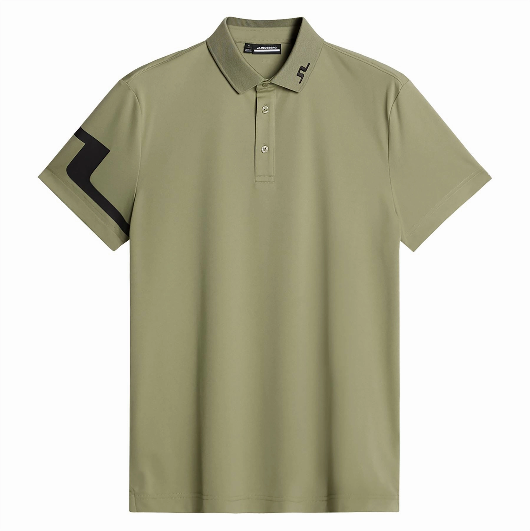Heath Regular Fit Polo Oil Green J.Lindeberg Golfwear for Men
