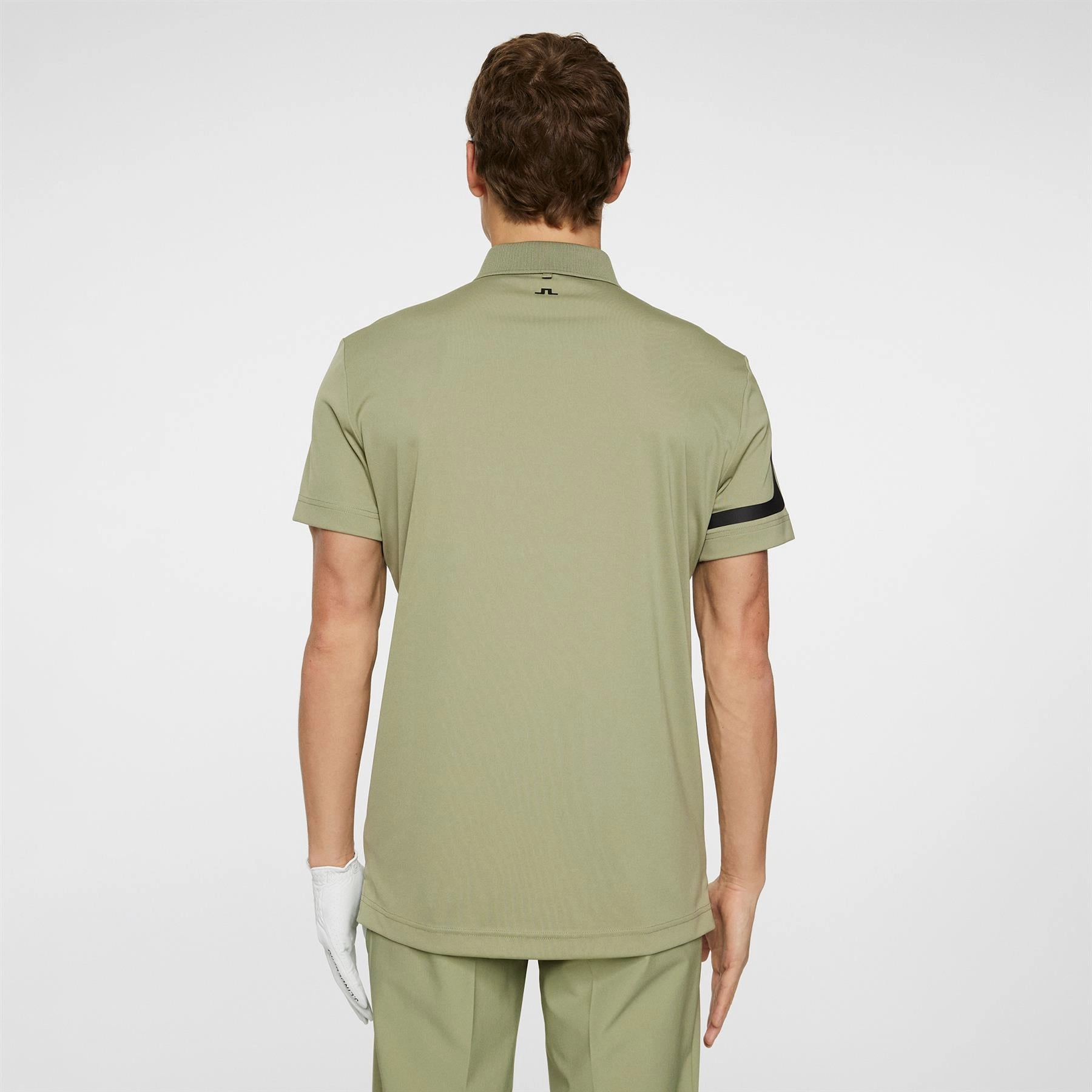Heath Regular Fit Polo Oil Green J.Lindeberg Golfwear for Men