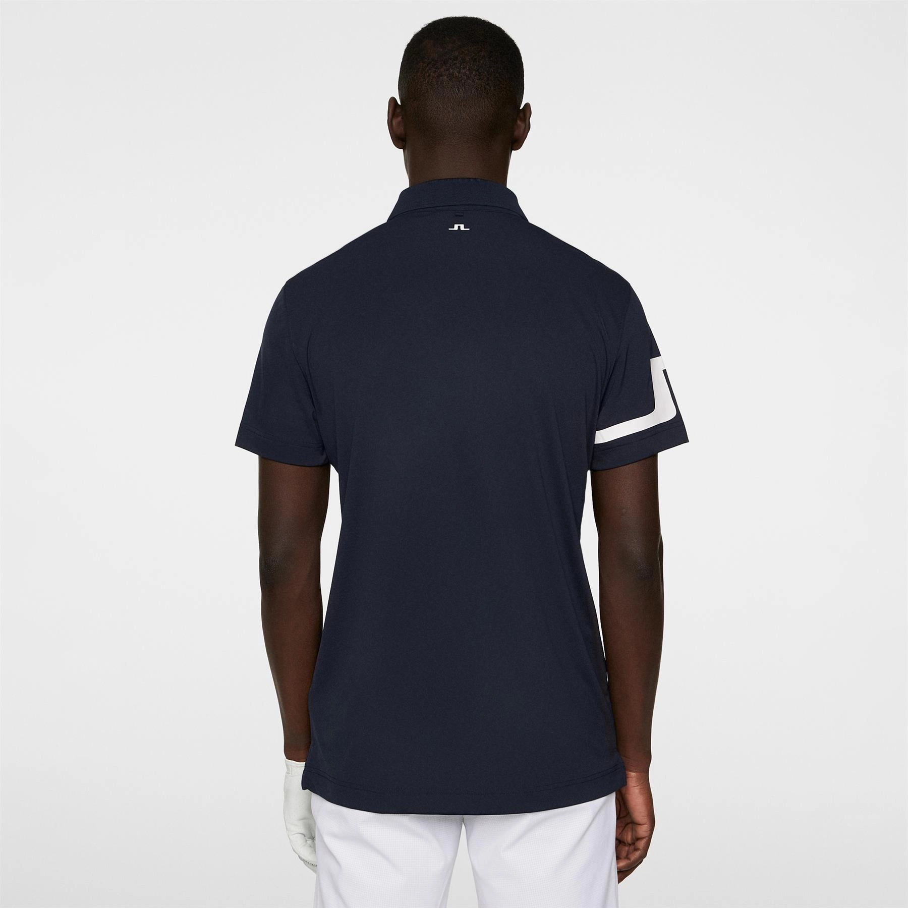 Heath Regular Fit TX Jersey Polo JL Navy J.Lindeberg Golfwear for Men