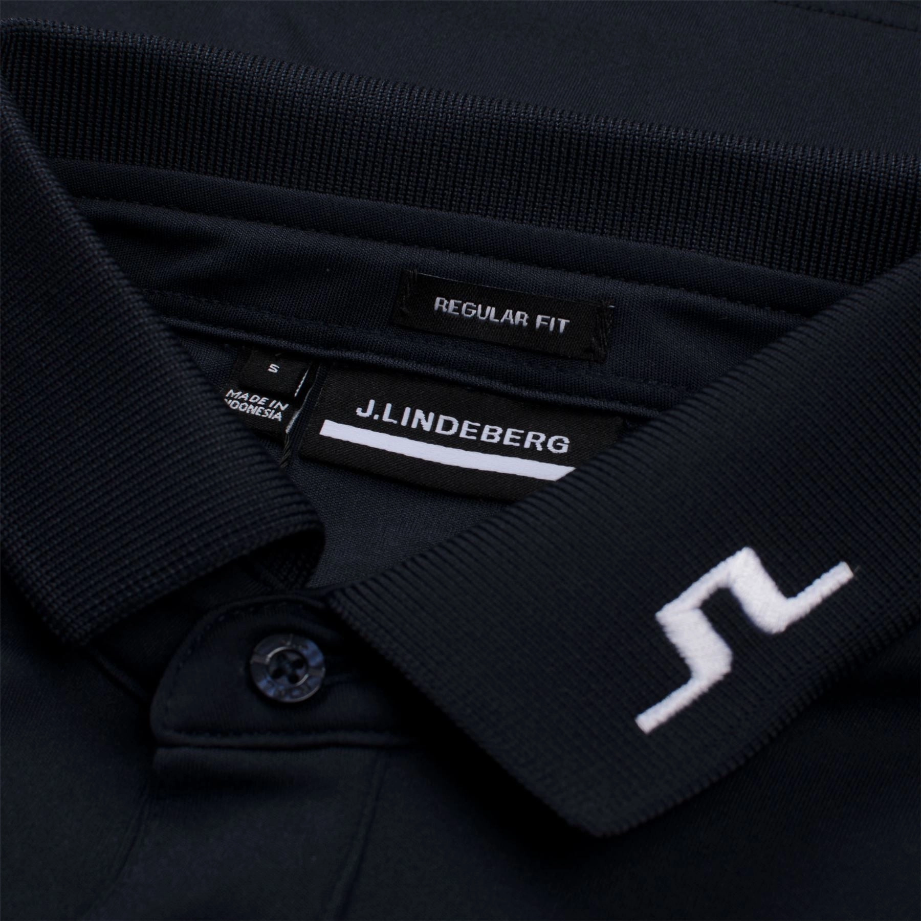 Heath Regular Fit TX Jersey Polo JL Navy J.Lindeberg Golfwear for Men