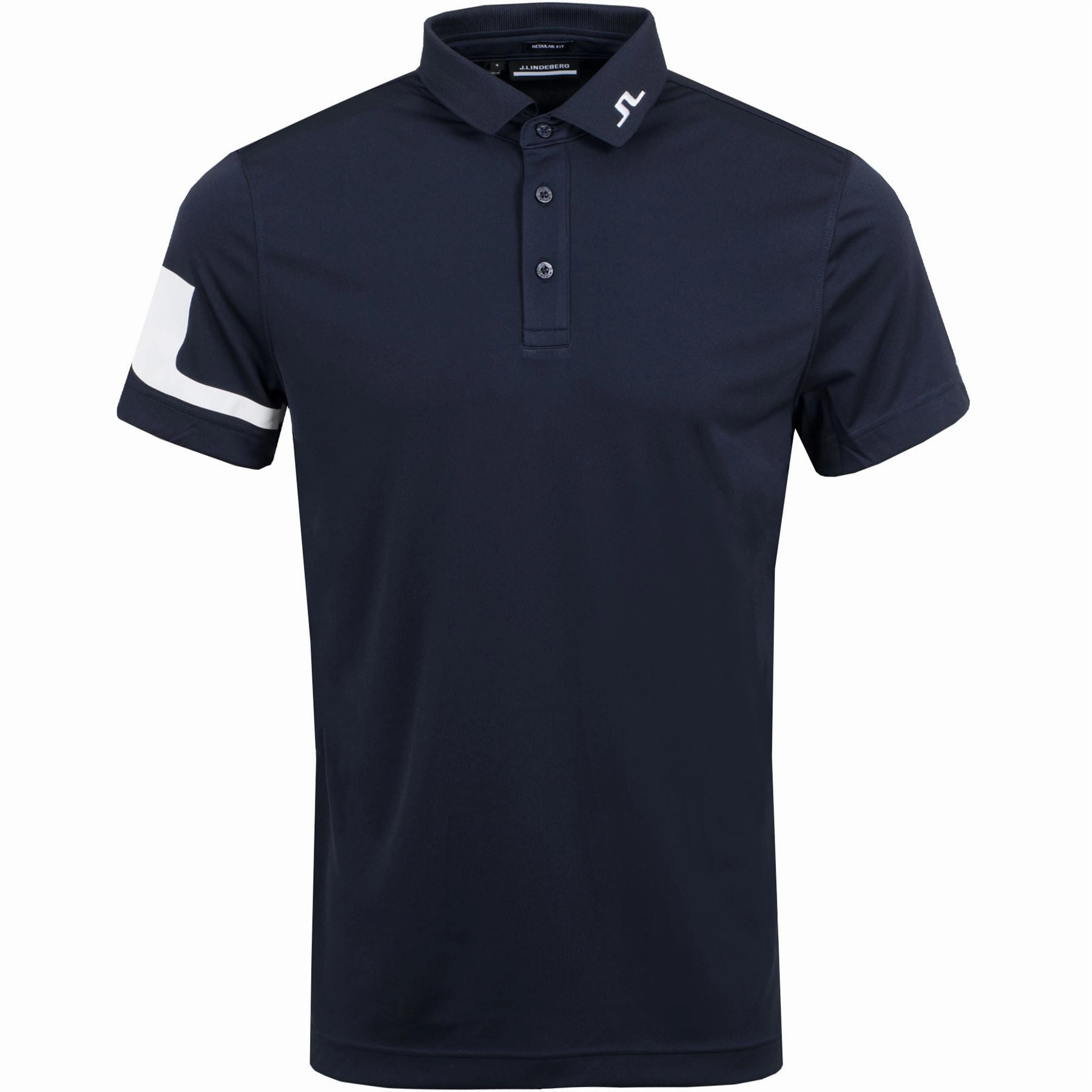 Heath Regular Fit TX Jersey Polo JL Navy J.Lindeberg Golfwear for Men