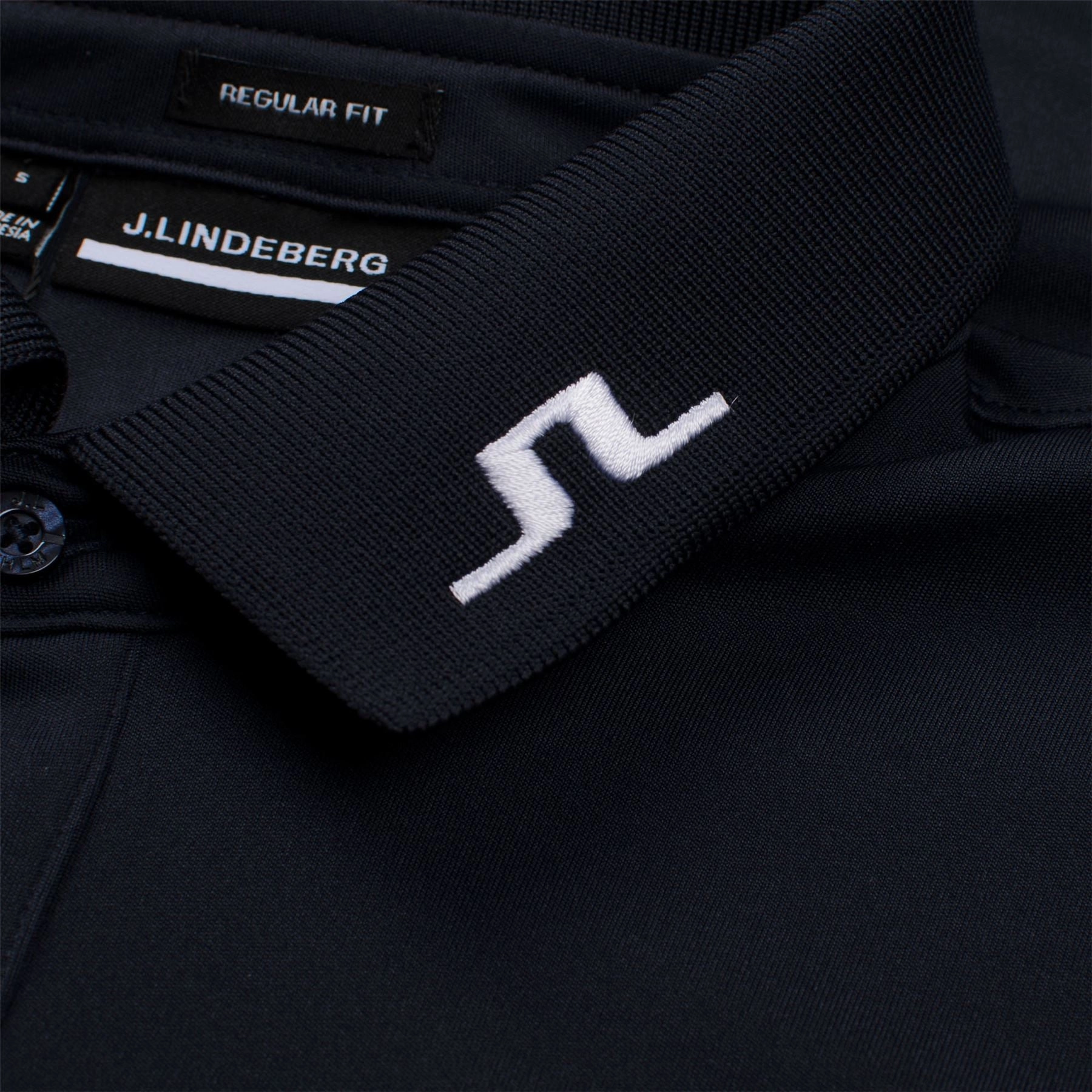Heath Regular Fit TX Jersey Polo JL Navy J.Lindeberg Golfwear for Men