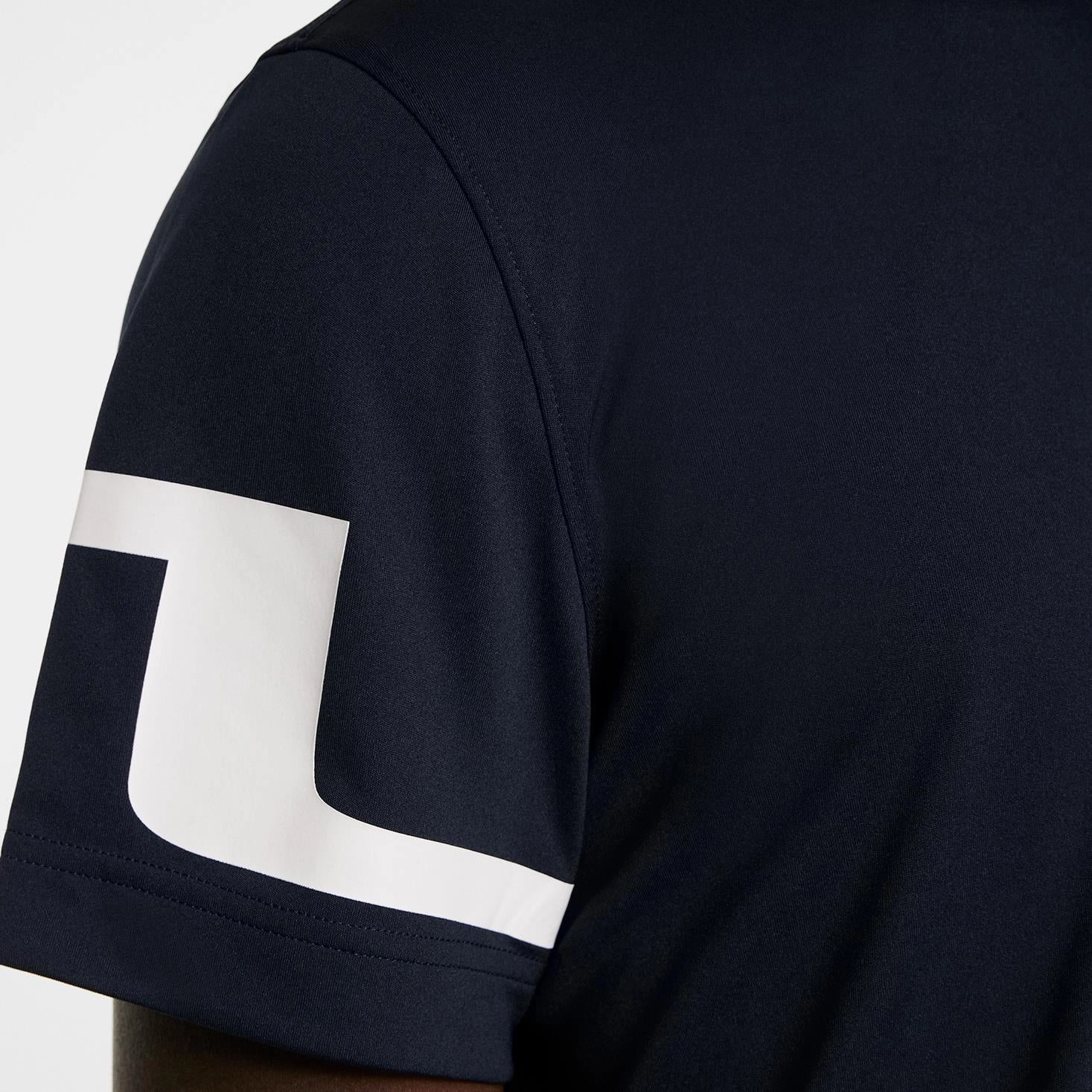 Heath Regular Fit TX Jersey Polo JL Navy J.Lindeberg Golfwear for Men