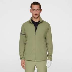 Heath Shell Wind Jacket Oil Green Premium J.Lindeberg menswear