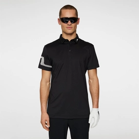 Heath Strike Regular Fit Polo Black Premium J.Lindeberg menswear