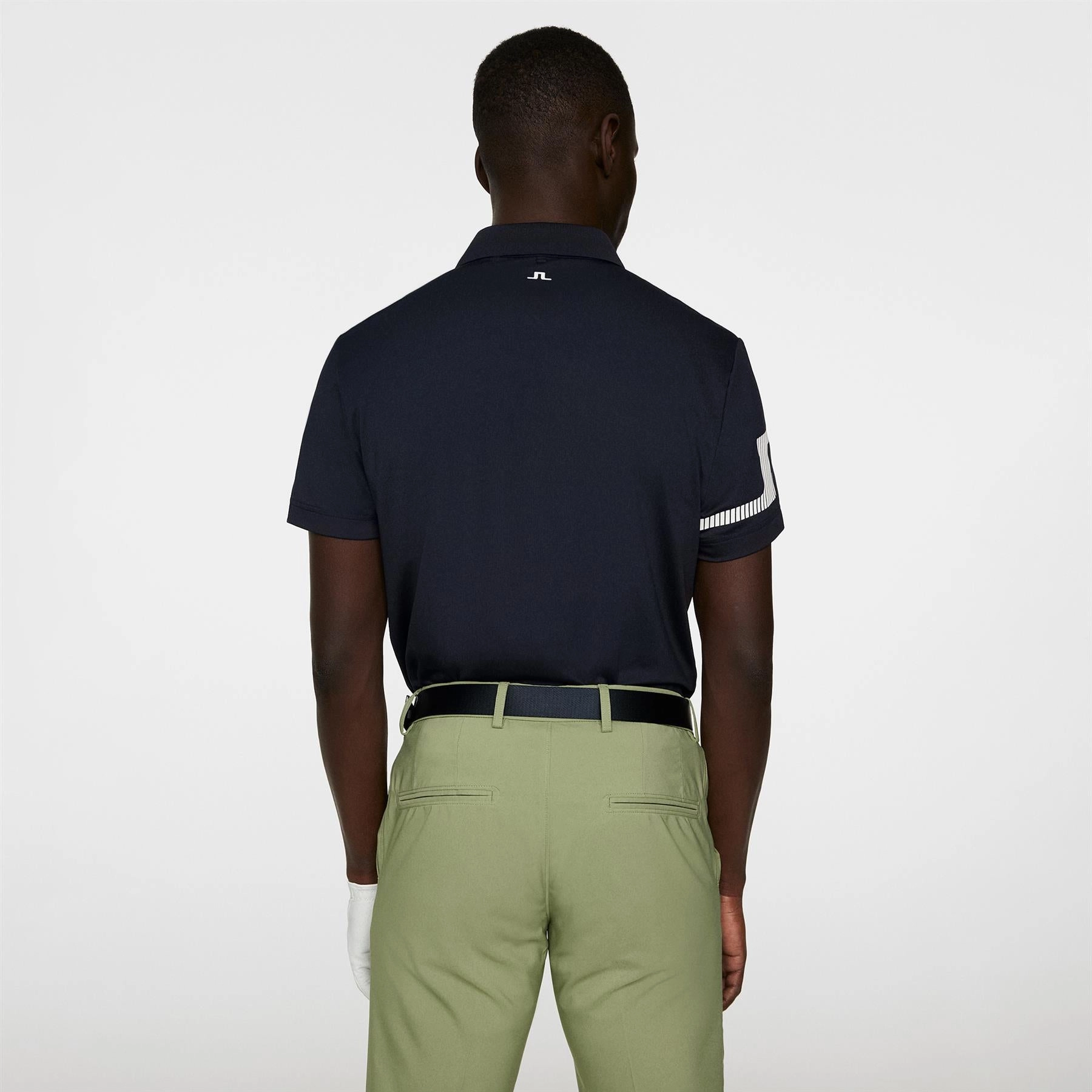 Heath Strike Regular Fit Polo JL Navy J.Lindeberg Golfwear for Men