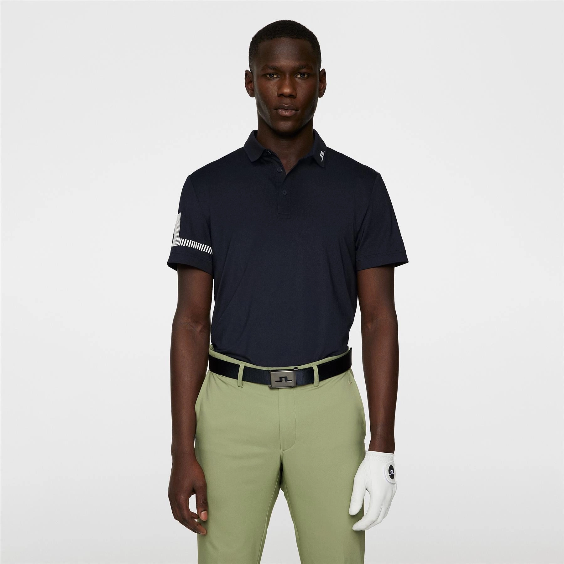 Heath Strike Regular Fit Polo JL Navy Premium J.Lindeberg menswear