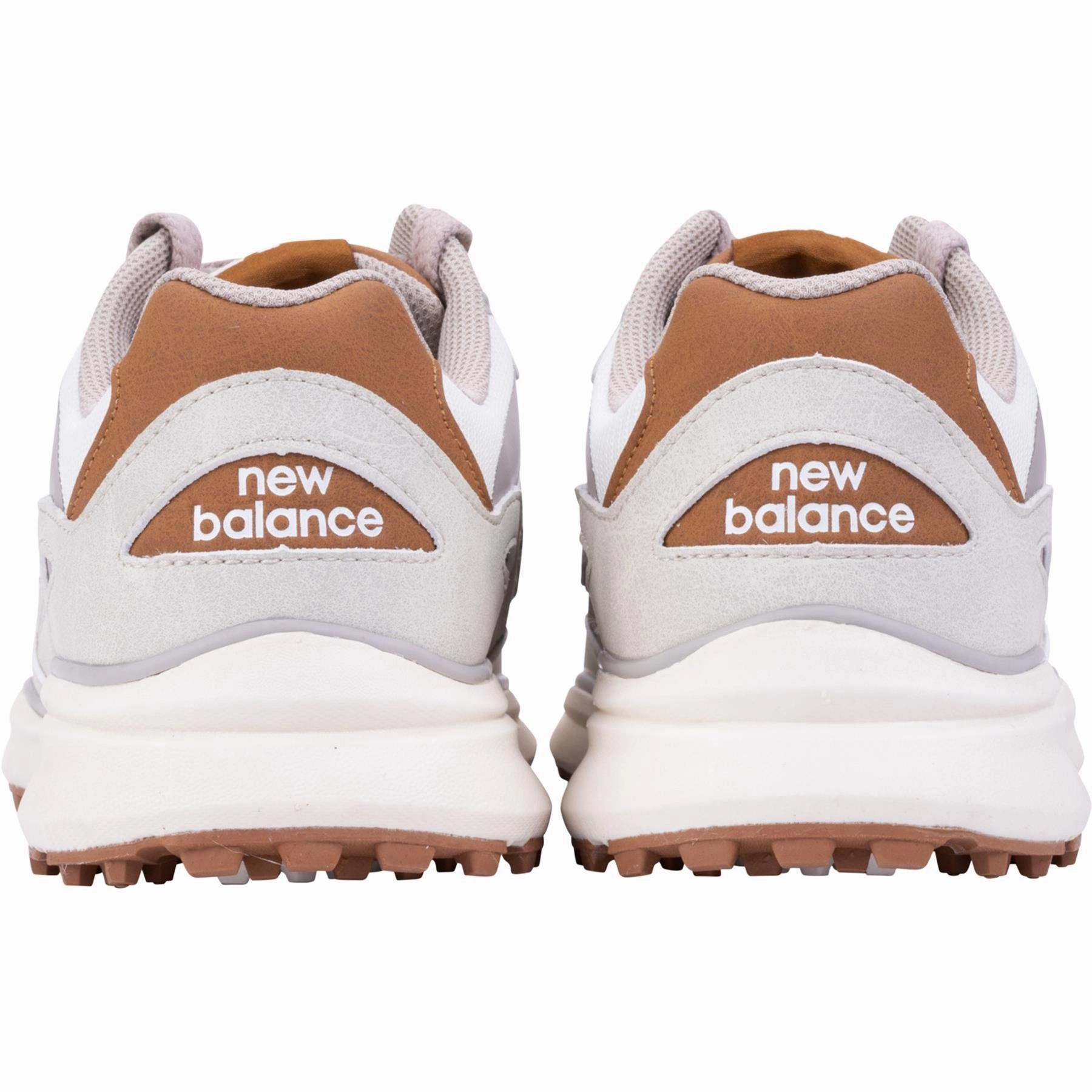 Heritage Waterproof Spikeless Golf Shoes Sand New Balance Men's Golf Footwear