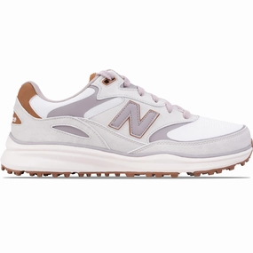 Heritage Waterproof Spikeless Golf Shoes Sand New Balance men's golf footwear