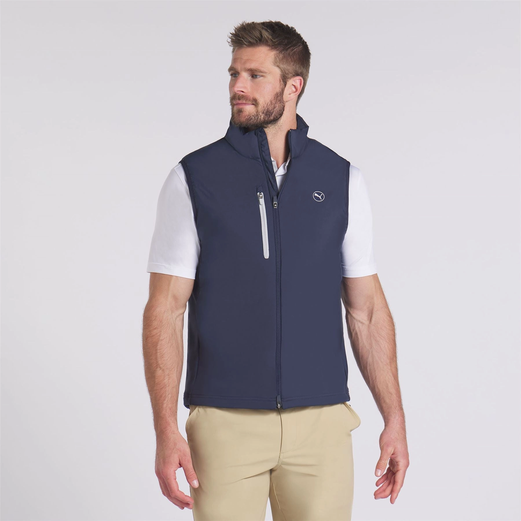 Hielands Vest Deep Navy Puma men's athletic clothing