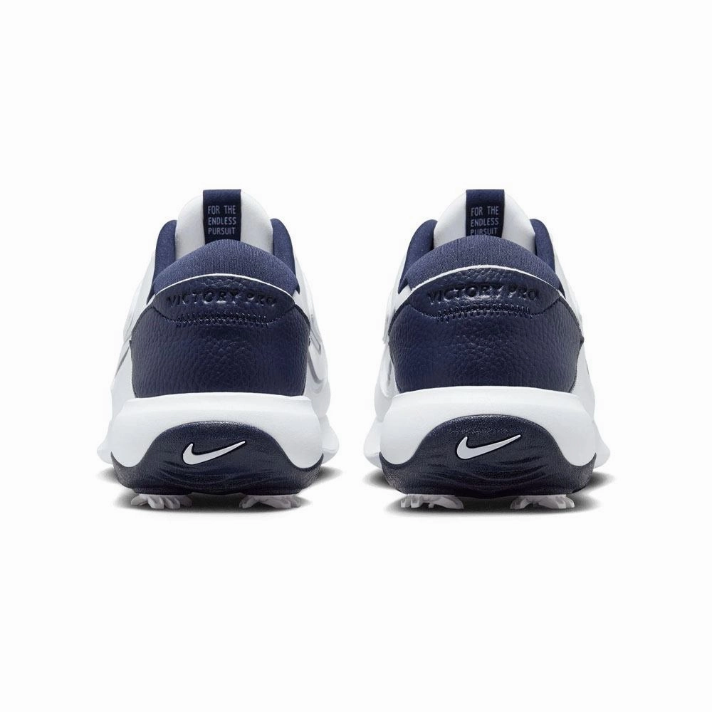 Nike Victory Pro 3 Golf Shoes White/Football Gray - FW24 Unisex High-Traction Outsole