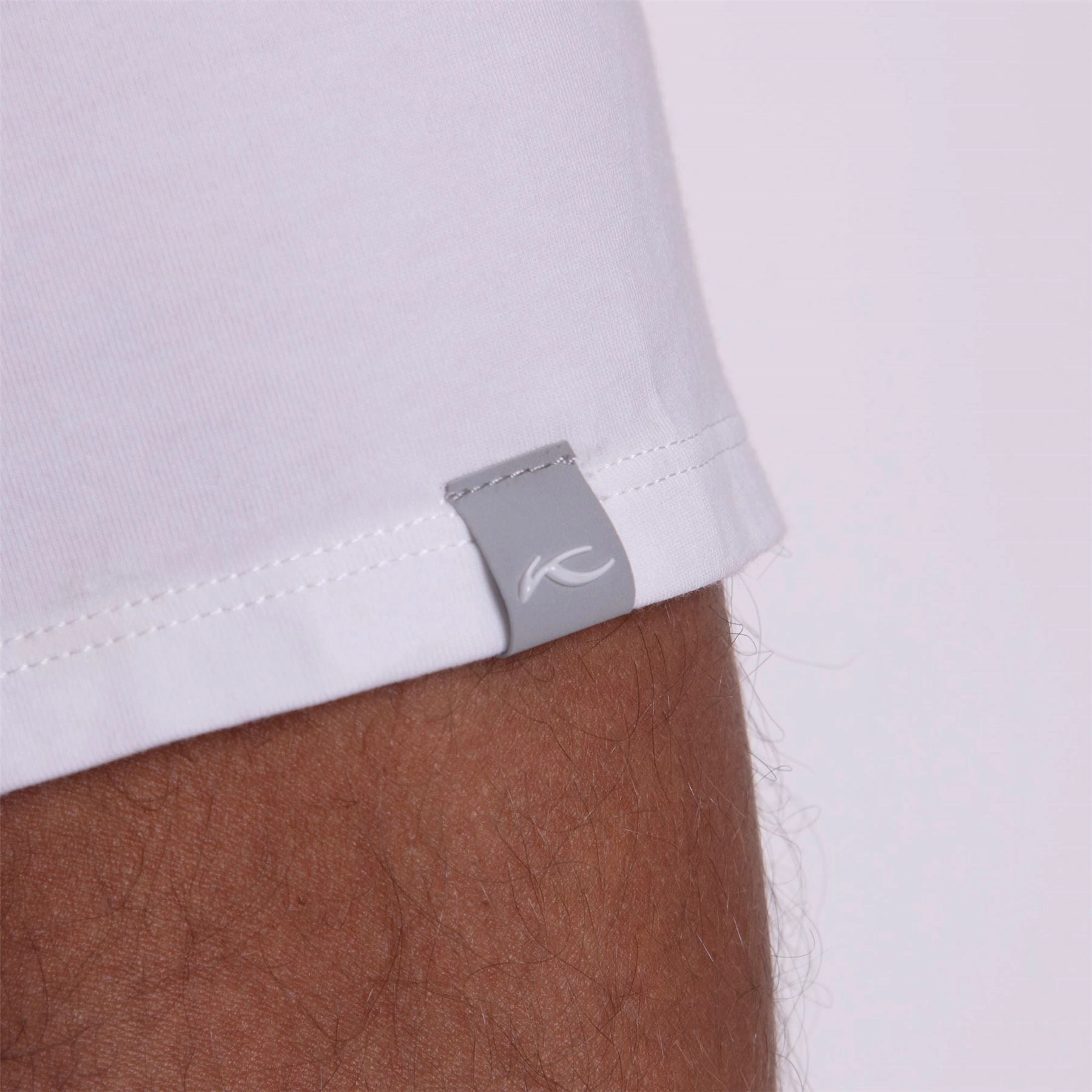Hollow Pima Polo White KJUS Men's Performance Clothing