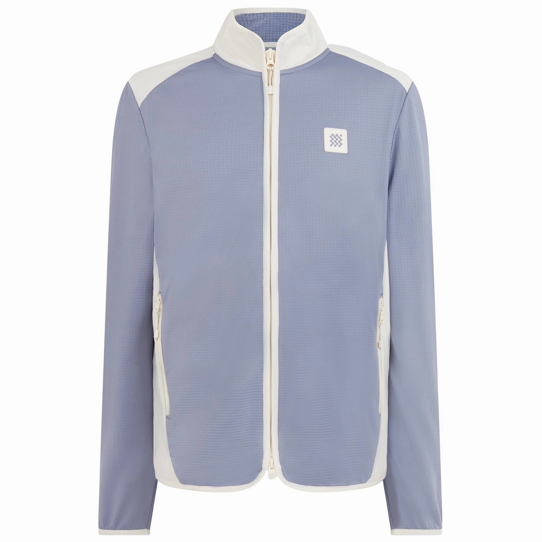 Hybrid Fleece Mid Layer Blue Manors Men's Classic Apparel