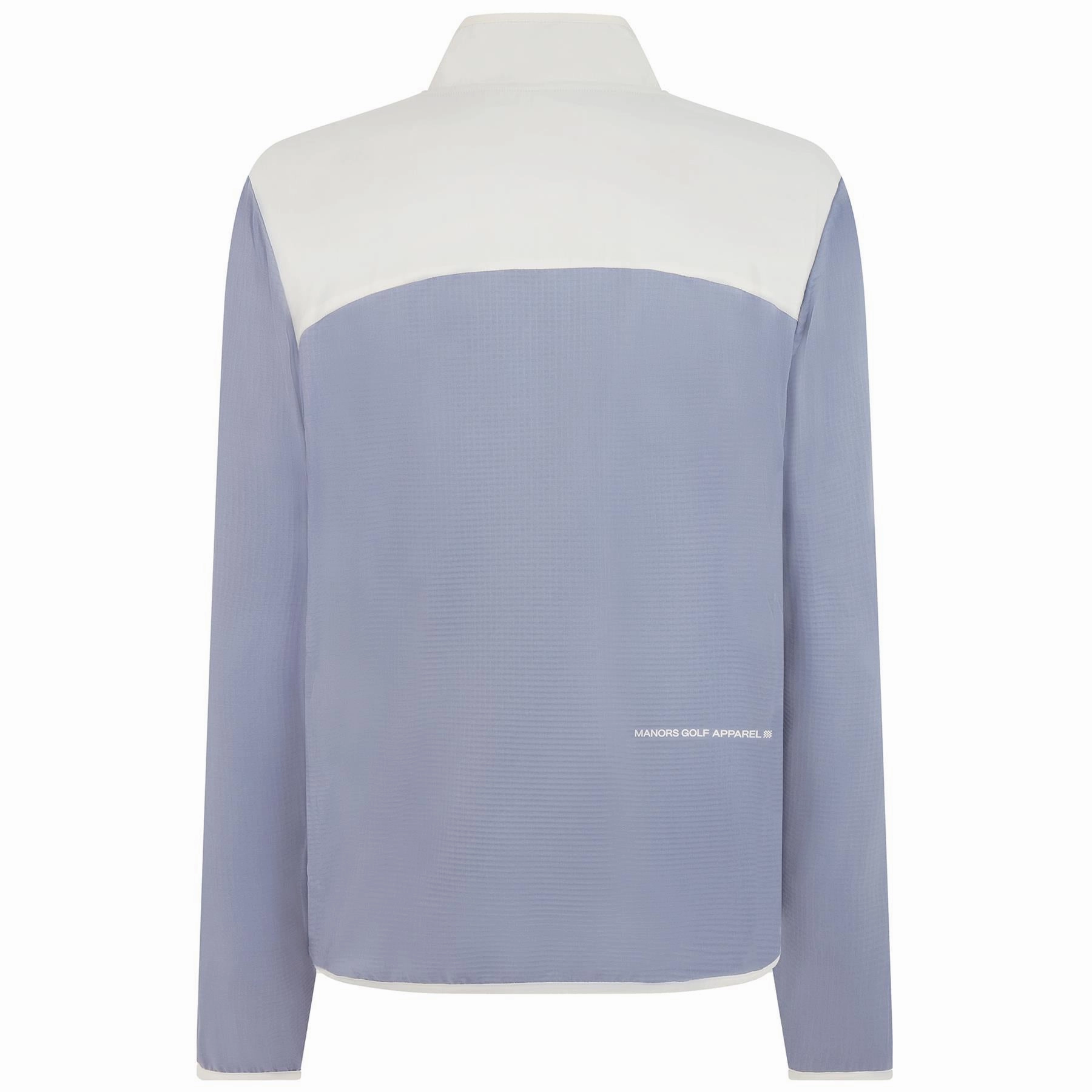 Hybrid Fleece Mid Layer Blue Manors Men's Classic Apparel