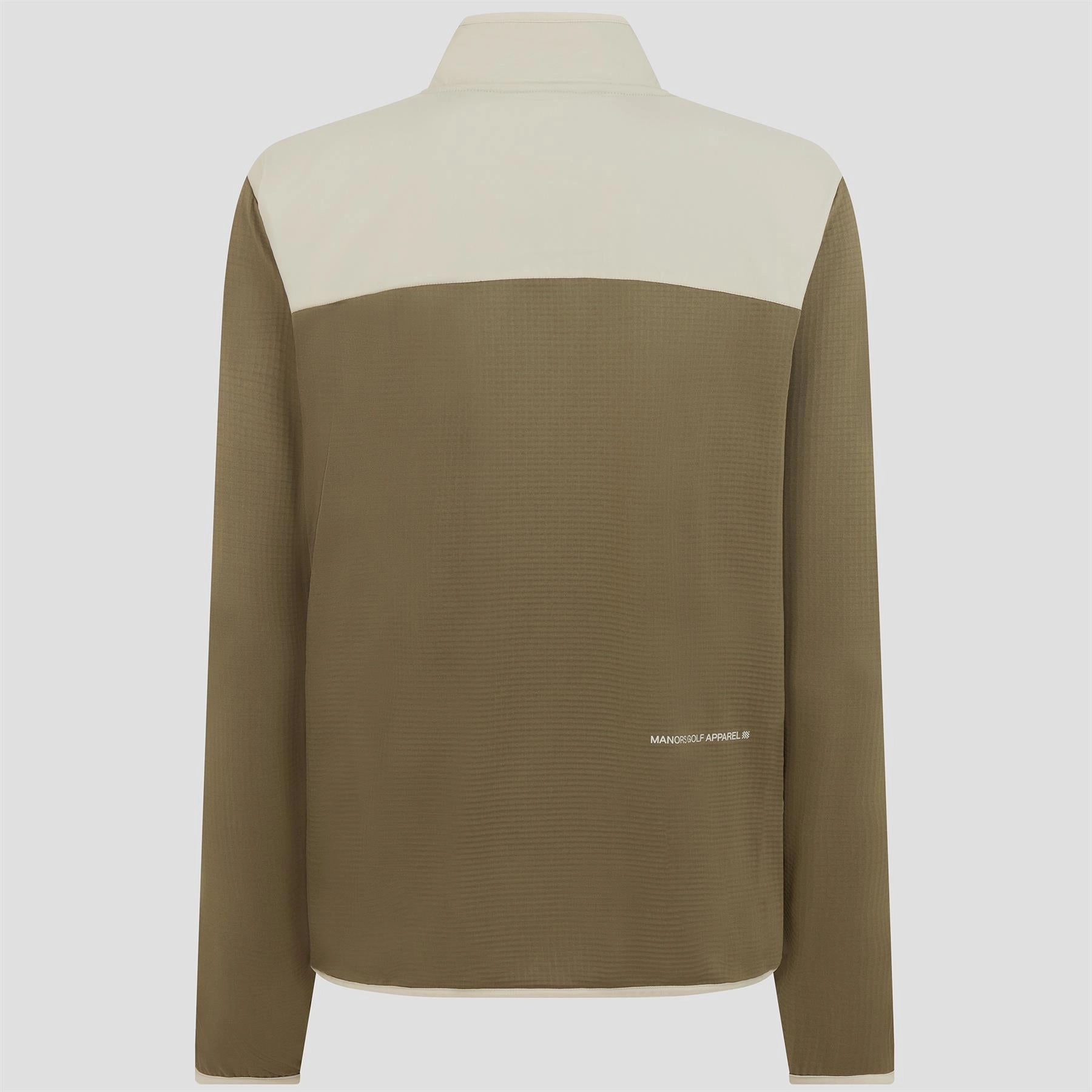 Hybrid Fleece Mid Layer Olive Manors Men's Classic Apparel