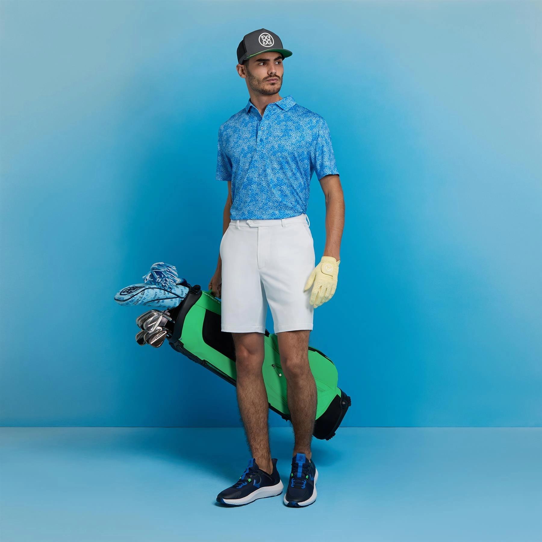 Hydrangea Tech Jersey Polo Lisbon G/Fore Men's Fashion