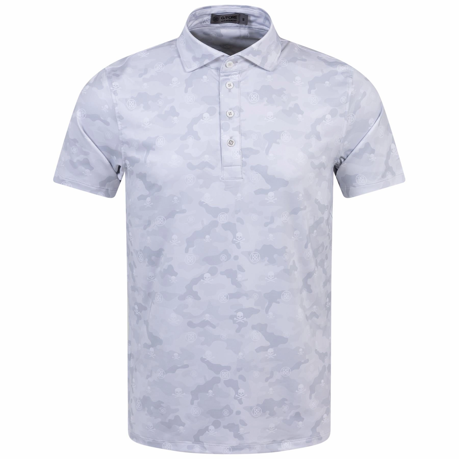 Icon Camo Tech Jersey Slim Fit Polo Snow G/Fore men's golf fashion