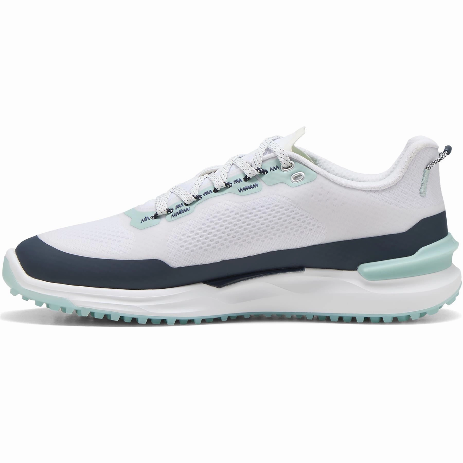 IGNITE Elevate 25 X Golf Shoes Puma White/Deep Navy/Modern Mint Puma Men's Sportswear