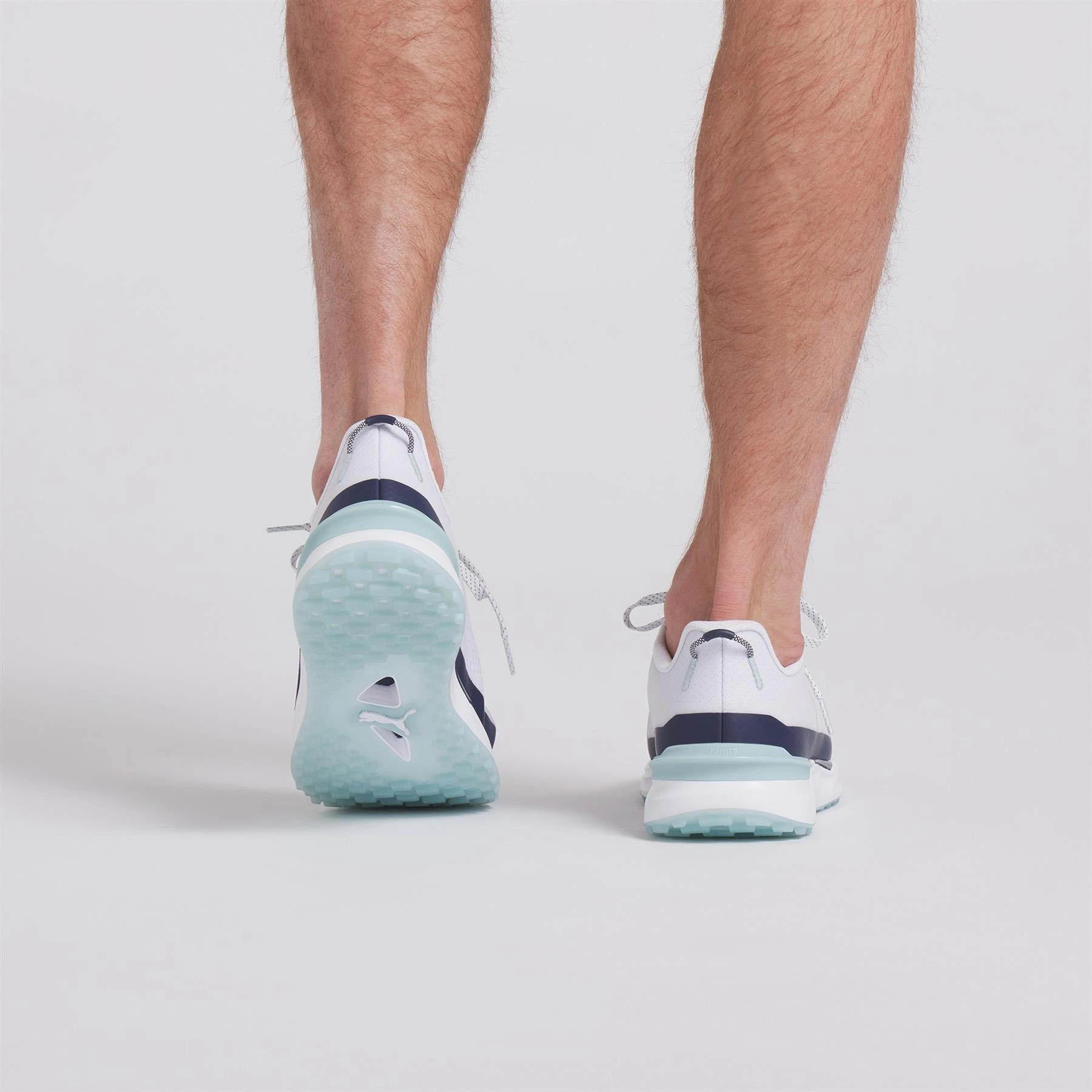 IGNITE Elevate 25 X Golf Shoes Puma White/Deep Navy/Modern Mint Puma Men's Sportswear