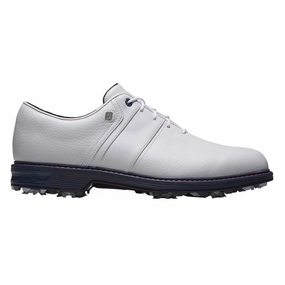 Indoor Slip-On Slippers FootJoy Premiere Series - Packard Golf Shoes White/Pink/Navy - 25 Men Trendy Casual Shoes Fashion Low Tops