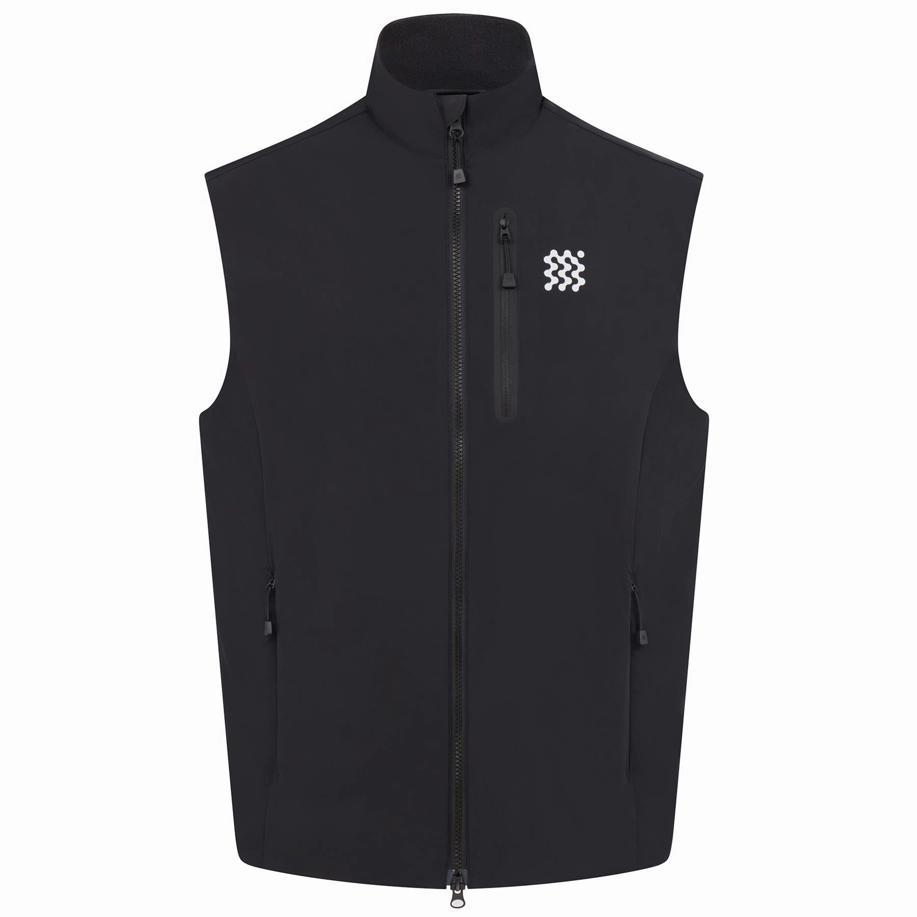 Insulated Course Gilet Black Manors Men's Classic Apparel