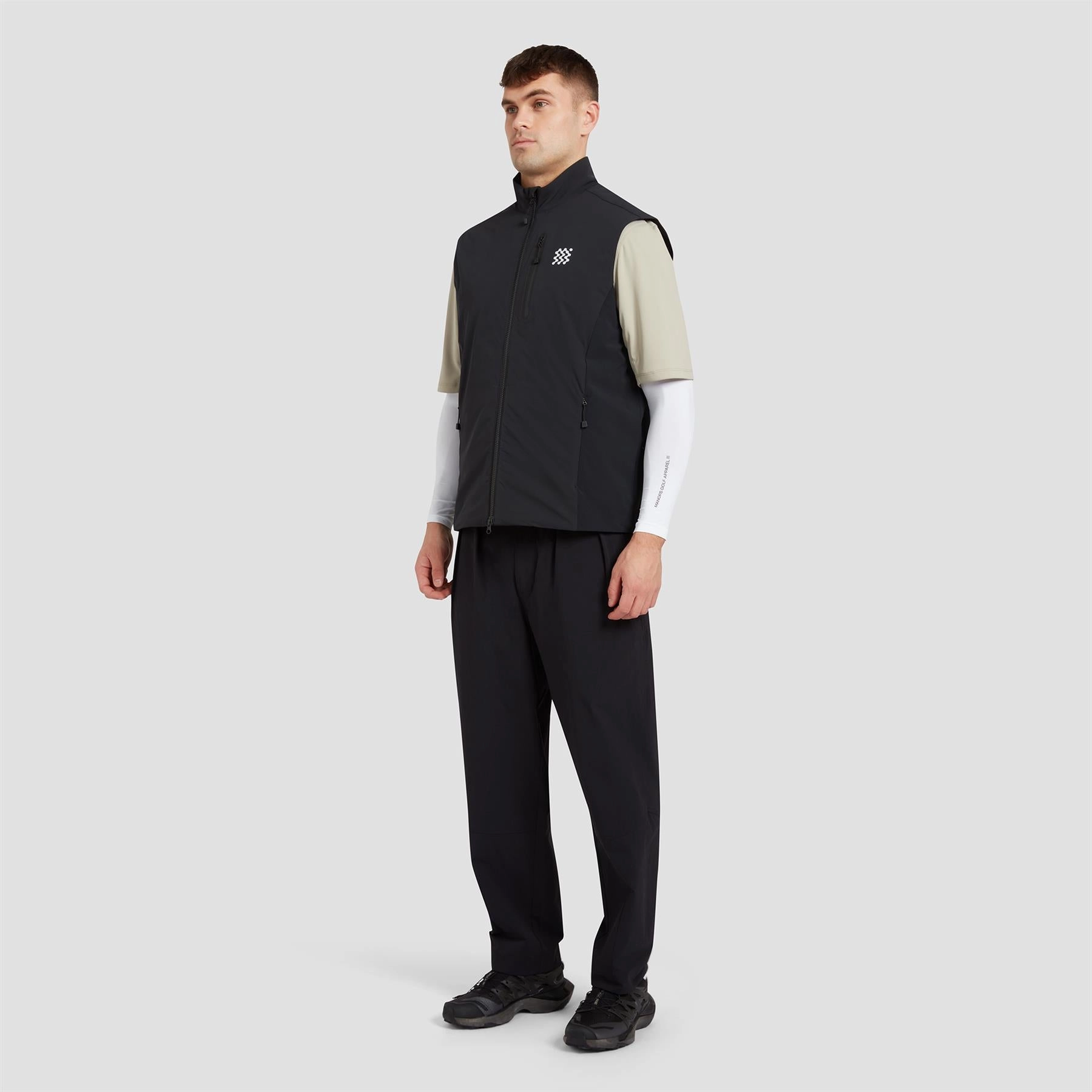 Insulated Course Gilet Black Manors Men's Classic Apparel