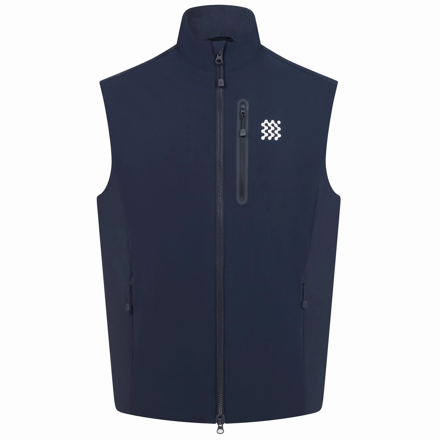 Insulated Course Gilet Navy Manors Men's Classic Apparel
