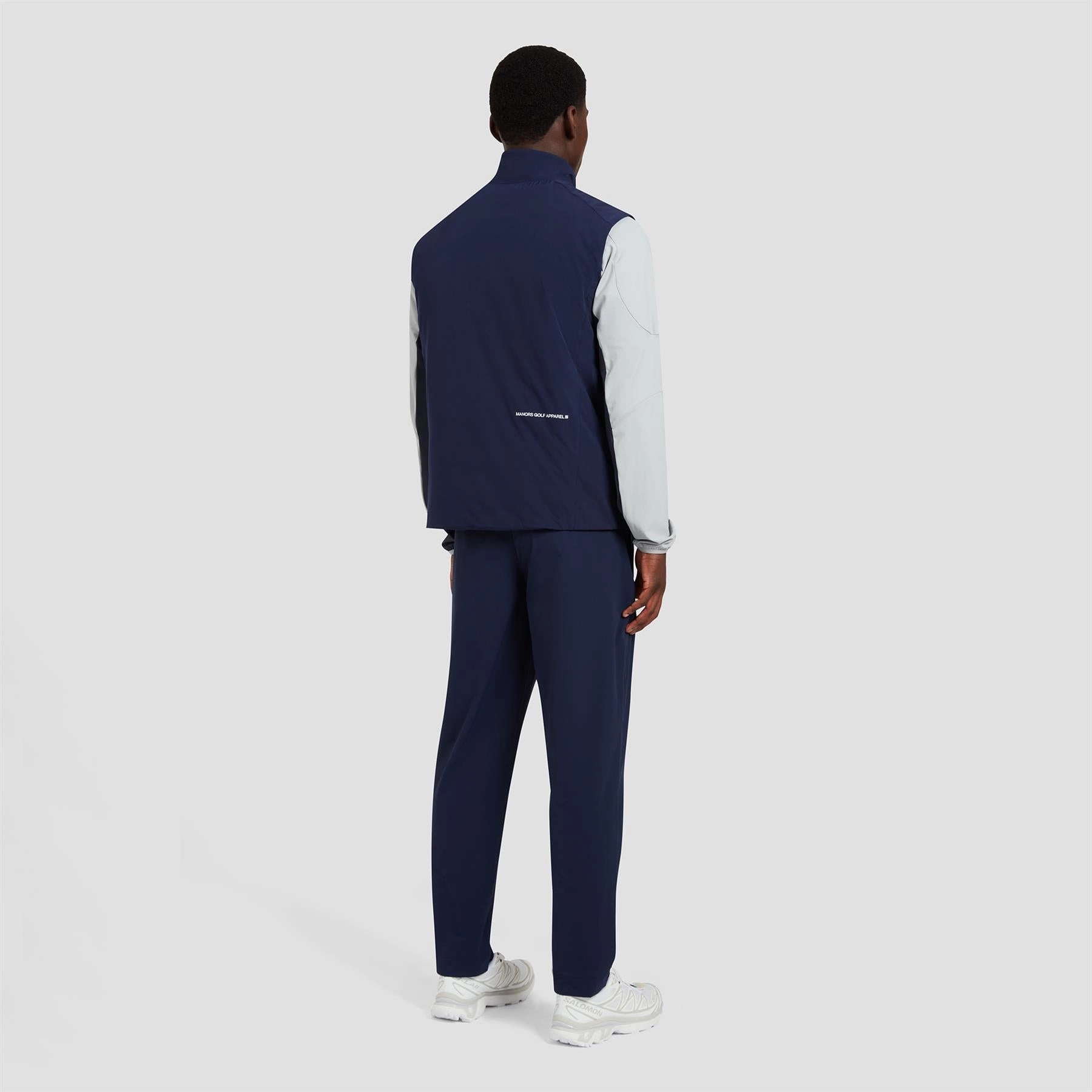 Insulated Course Gilet Navy Manors Men's Classic Apparel