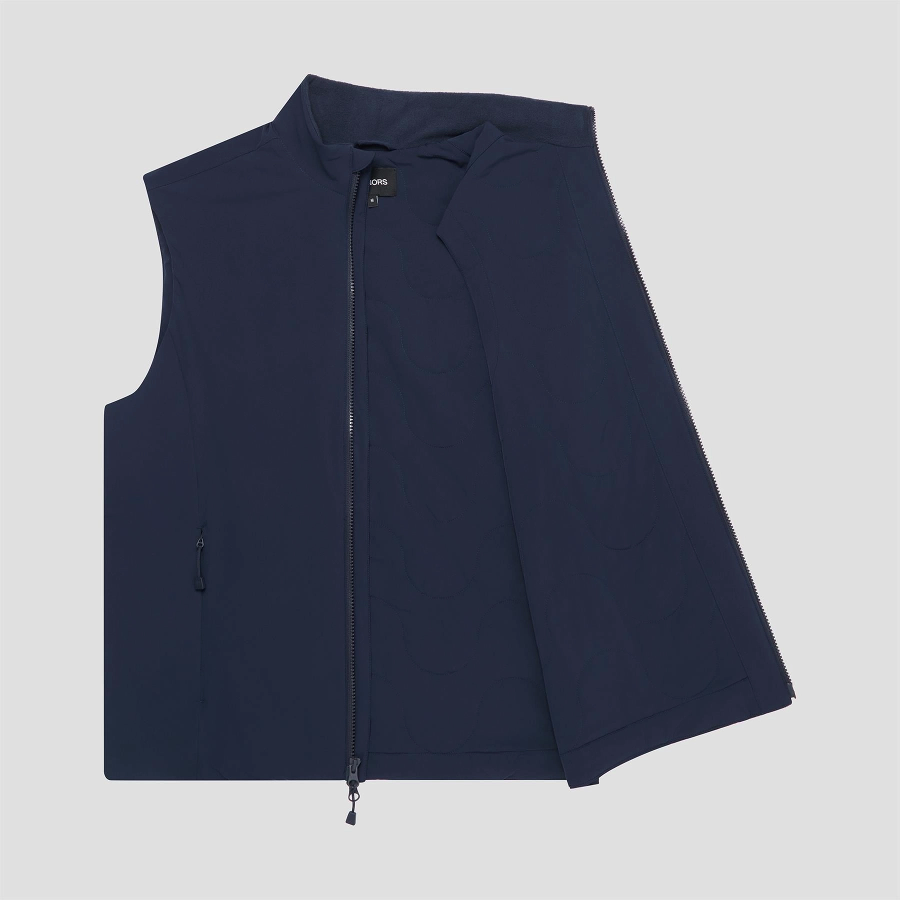 Insulated Course Gilet Navy Manors Men's Classic Apparel