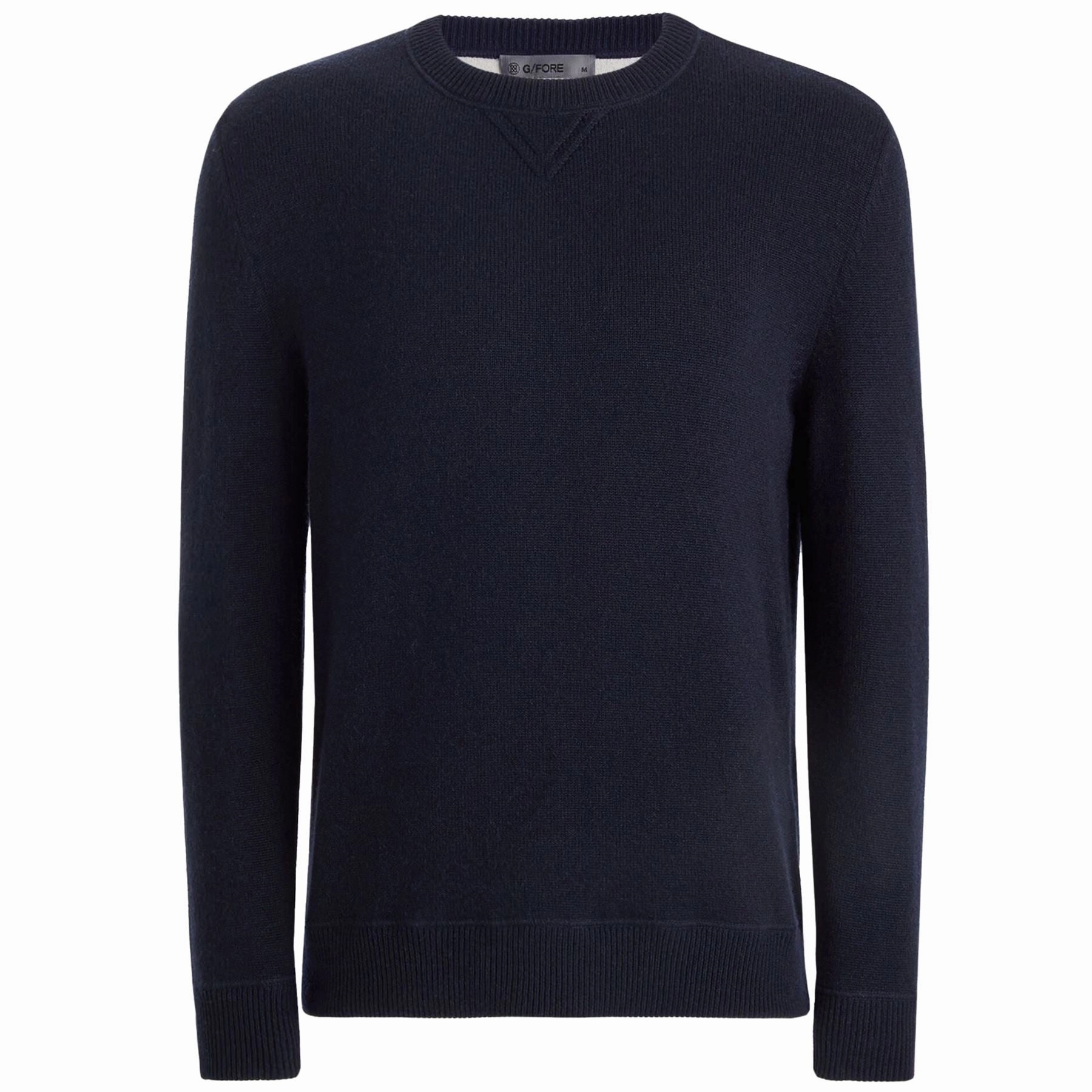 Intarsia Cashmere Crew Neck Jumper Twilight G/Fore men's golf fashion