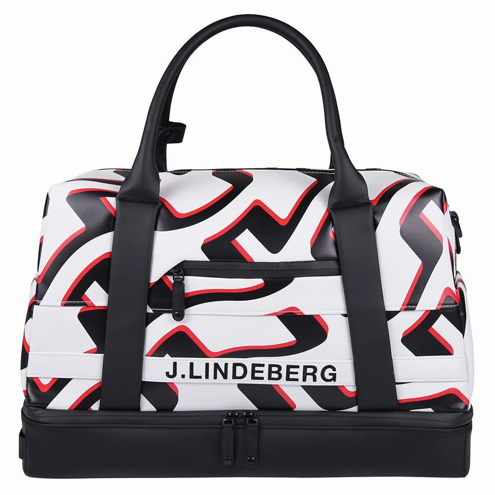 J.Lindeberg Boston Print Golf Bag 2023