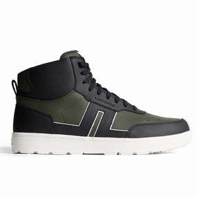 J.Lindeberg Golf Men's Ace Hi-Top Golf Sneaker - FOREST GREEN J.Lindeberg men's golf clothing