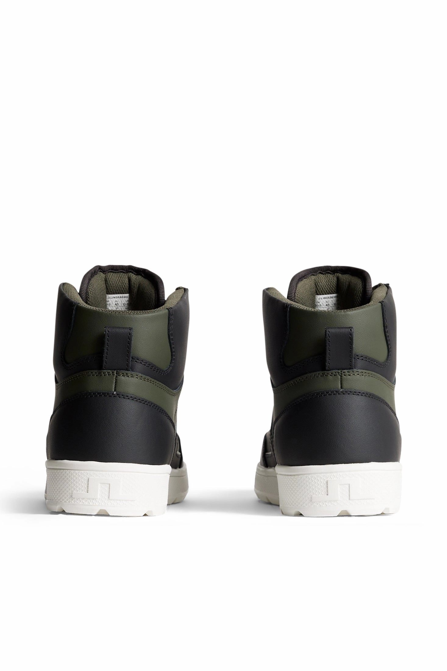 J.Lindeberg Golf Men's Ace Hi-Top Golf Sneaker - FOREST GREEN J.Lindeberg Men's Golf Shoes