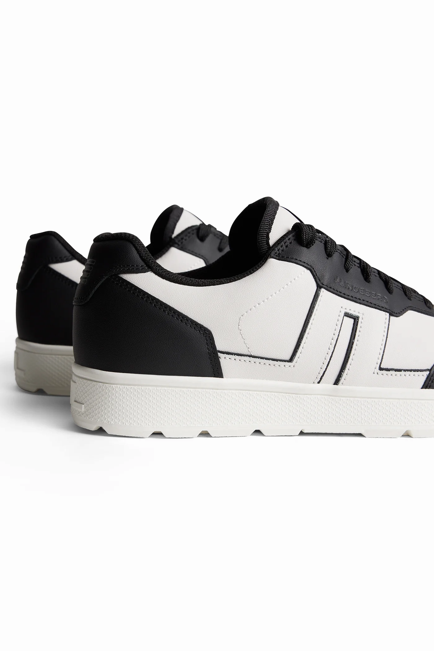 J.Lindeberg Golf Men's Ace Low-Top Golf Sneaker - BLACK J.Lindeberg Men's Golf Shoes
