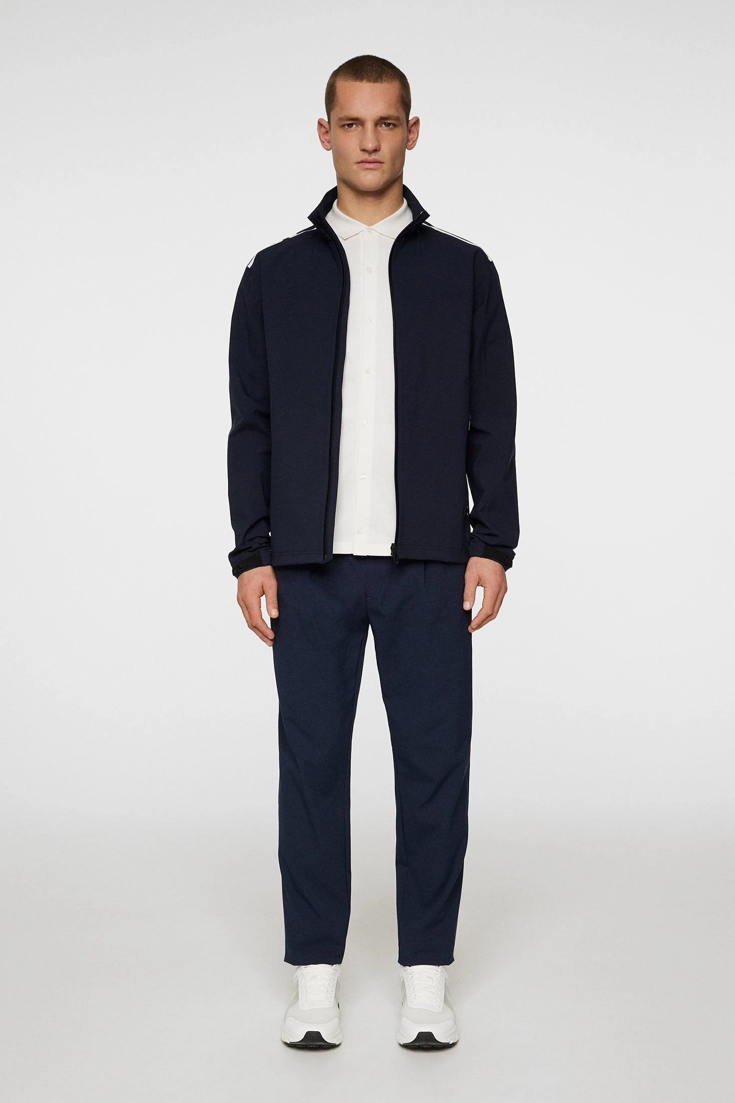 J.Lindeberg Men's Arvid Rain Jacket - JL NAVY J.Lindeberg Men's Apparel