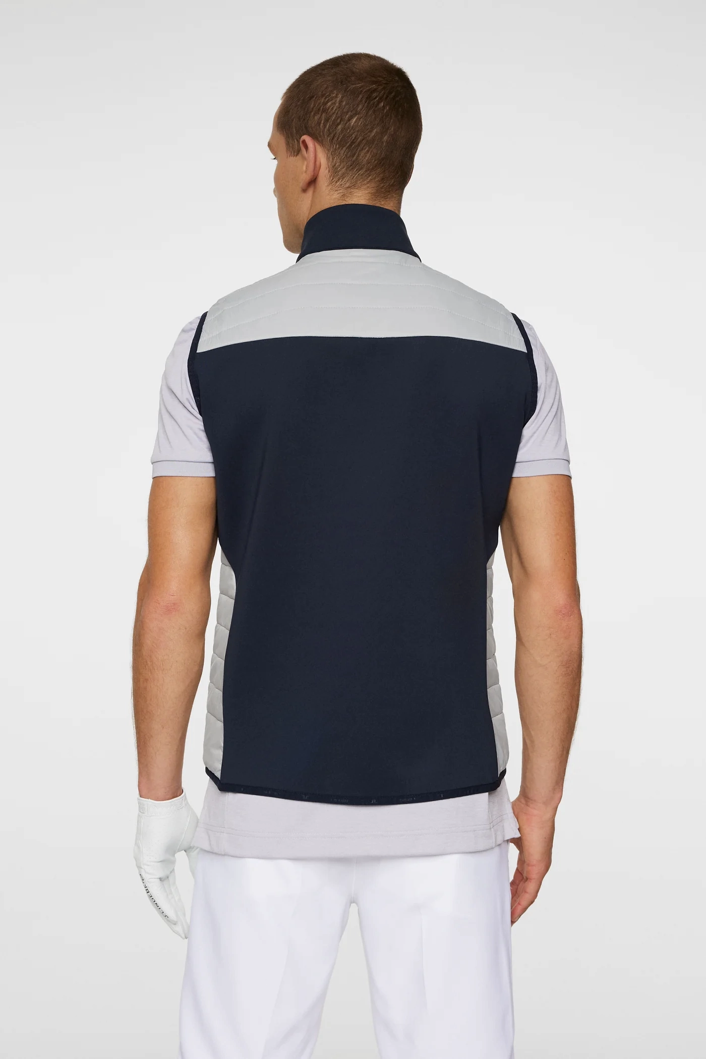 J.Lindeberg Men's HOLDEN Primaloft Quilt Hybrid Vest - HIGH RISE J.Lindeberg Men's Apparel