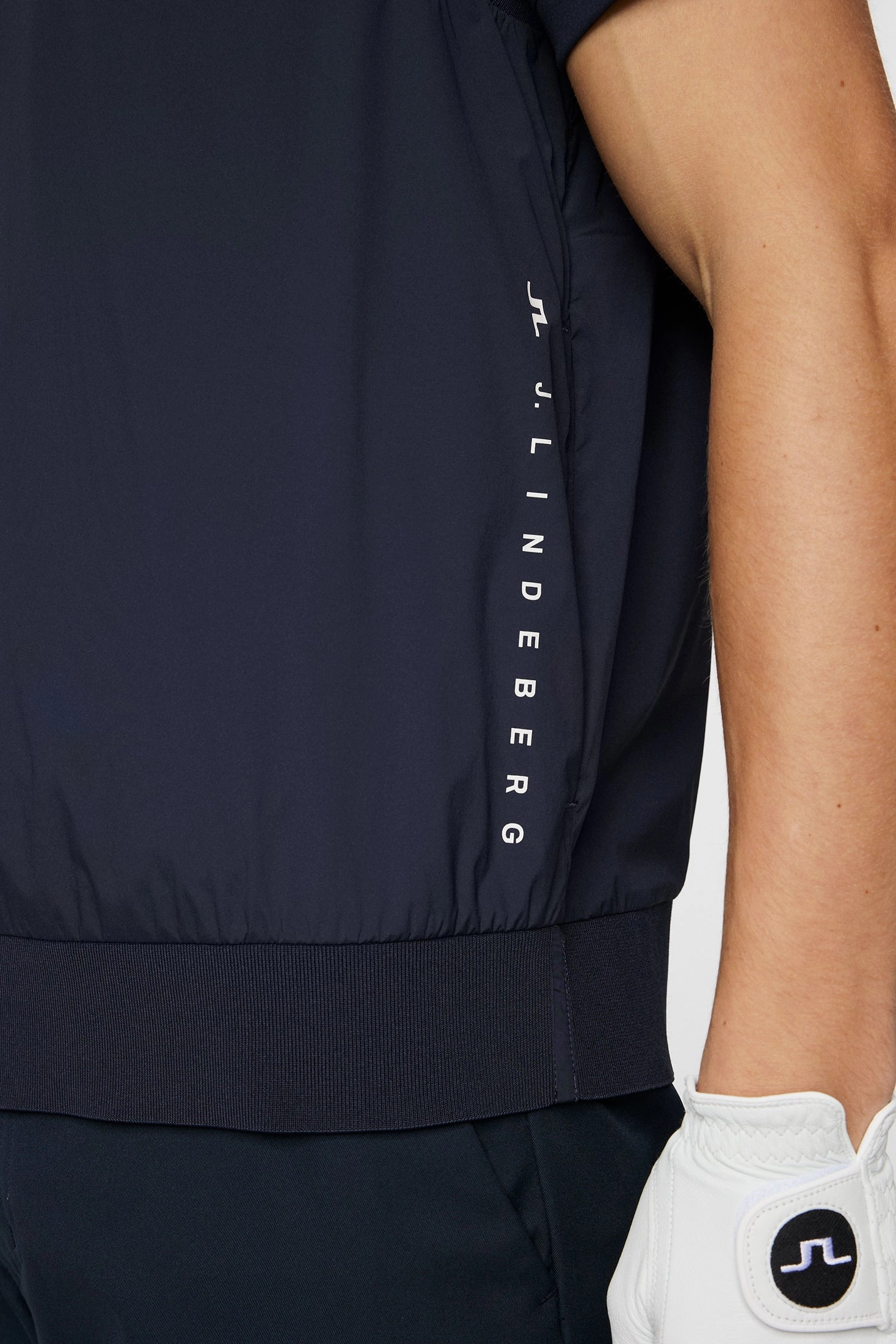 J.Lindeberg Men's Hybrid Vest Windbreaker - JL NAVY J.Lindeberg Men's Apparel