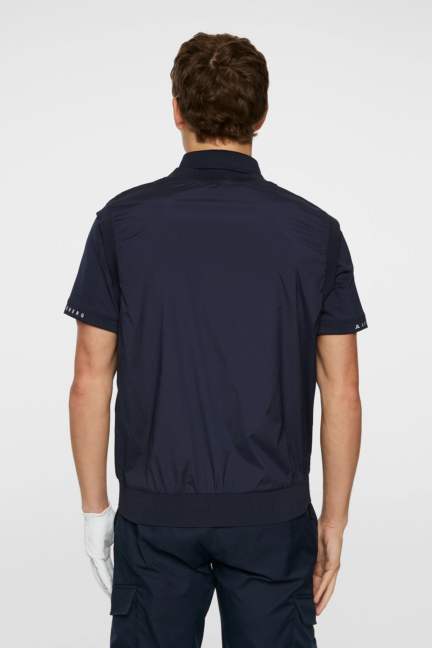 J.Lindeberg Men's Hybrid Vest Windbreaker - JL NAVY J.Lindeberg Men's Apparel